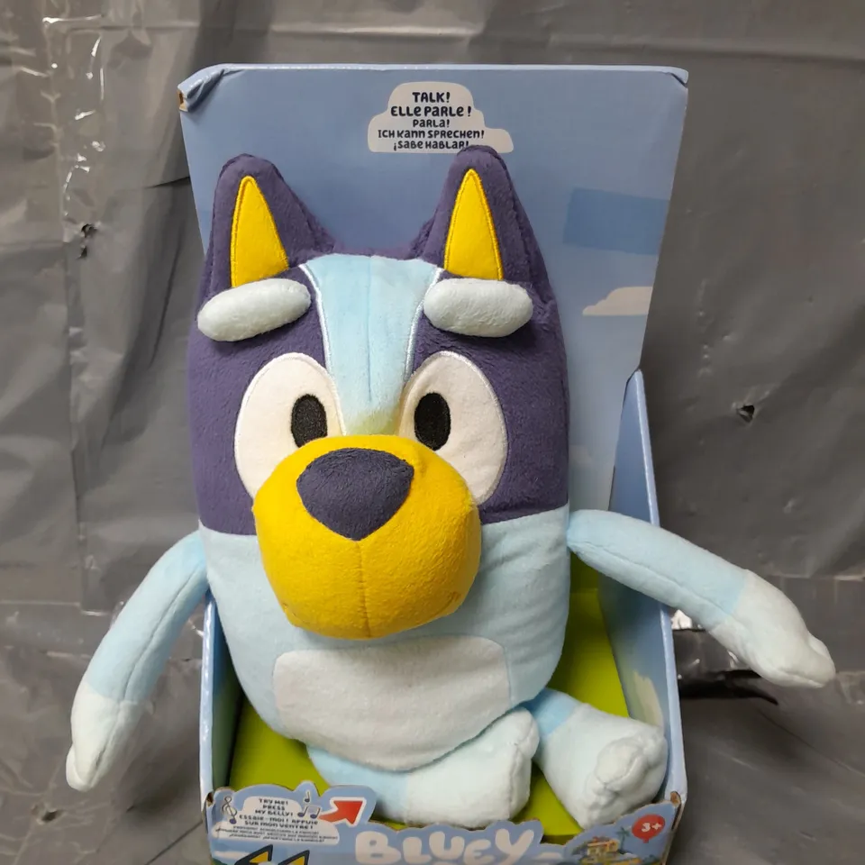 TALKING BLUEY PLUSH RRP £19.99