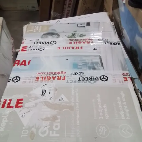 BOXED KEPLIN 10" WHITE OSCILLATING FAN