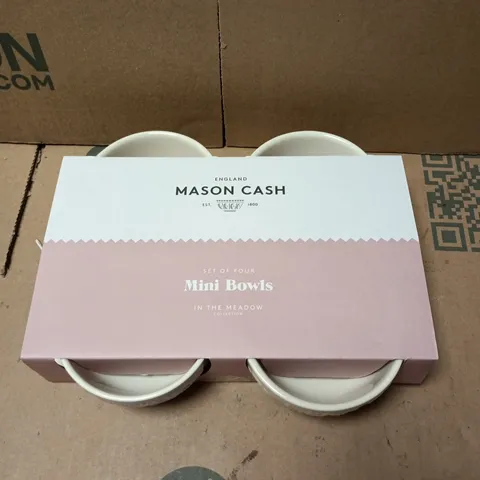 MASON CASH SET OF 4 MINI BOWLS