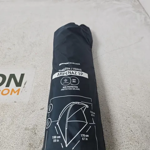 QUECHUA ARPENAZ 1P TENT – COMPACT CAMPING SHELTER