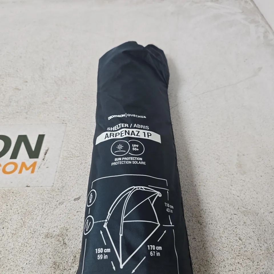 QUECHUA ARPENAZ 1P TENT – COMPACT CAMPING SHELTER