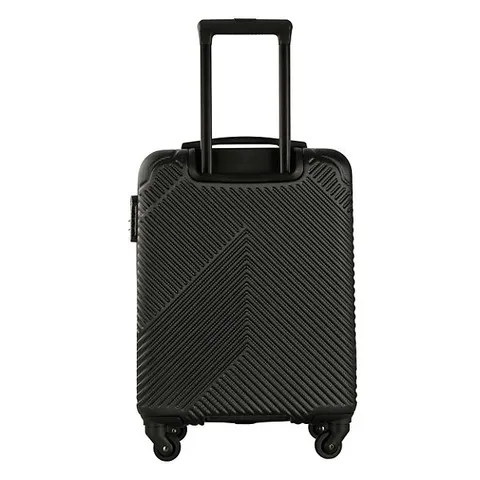 BOXED NEO BLACK HARD SHELL LUGGAGE SUITCASE (1 BOX)