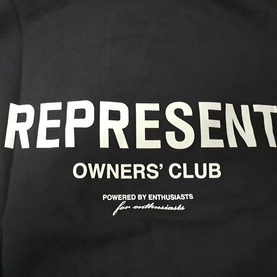 REPRESENT OWNERS CLUB HOODIE SIZE L 