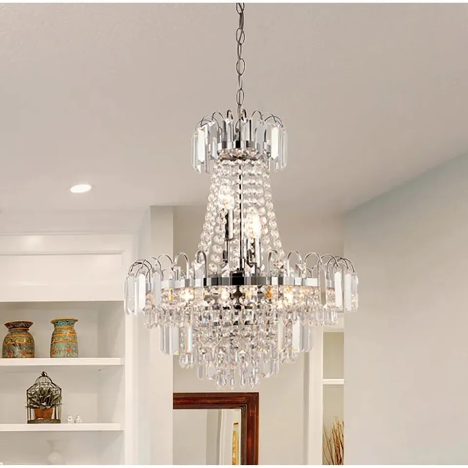 BOXED JAYLA 6-LIGHT EMPIRE CHANDELIER (1 BOX)