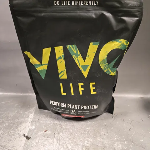 SEALED VIVO LIFE PERFORM PLANT PROTEIN - STRAWBERRY & VANILLA - 988G