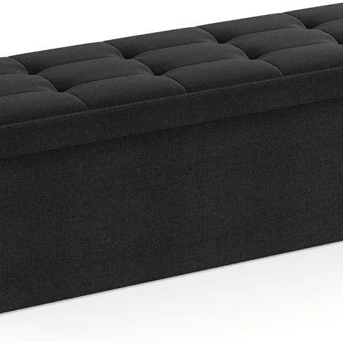 BOXED SONGMICS STOOL WITH STORAGE SPACE