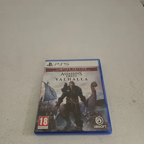 SONY PLAYSTATION PS5 LIMITED EDITION ASSASSINS CREED VALHALLA