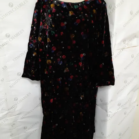 SEASALT CORNWALL BOSCAWENUN DRESS IN FAIRY LIGHTSPOT ONYX SIZE 20