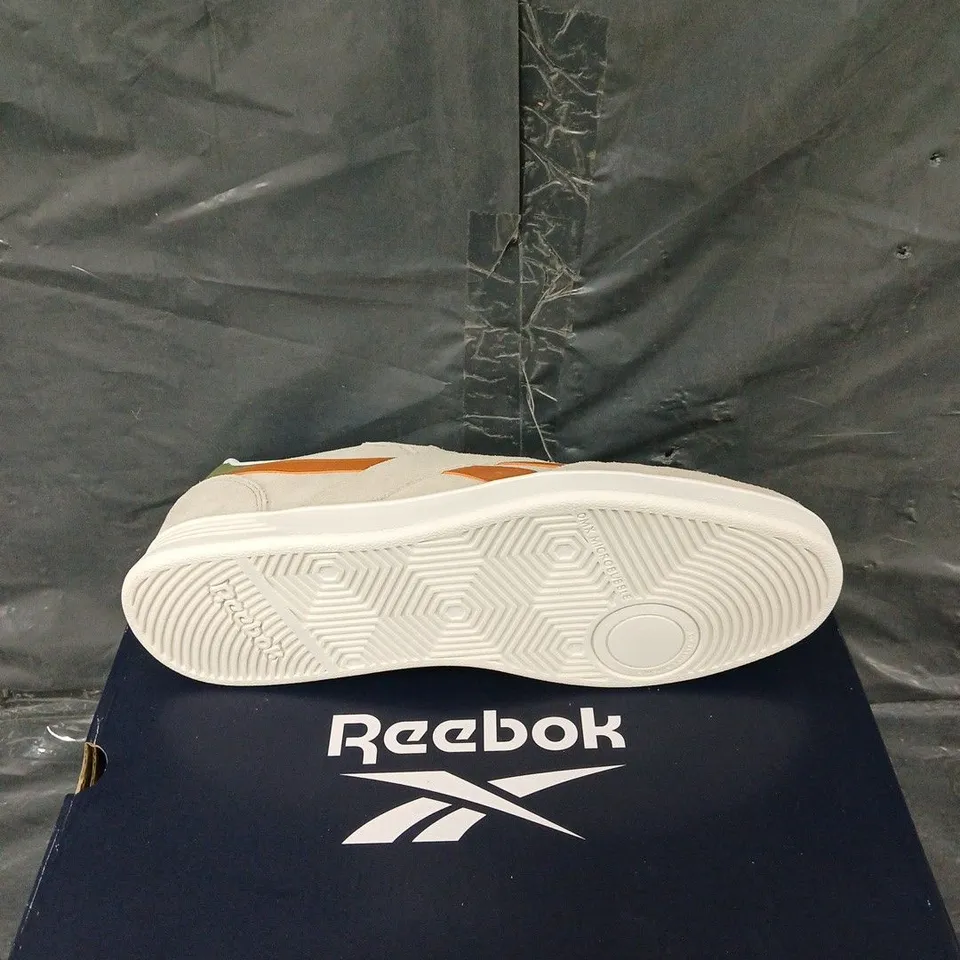 BOXED PAIR OF REEBOK COURT ADVANCE UNISEX TENNIS UK 9.5