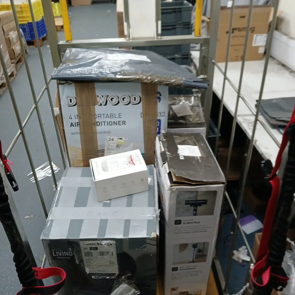 BONECO F220 AIR SHOWER FAN – BOXED A CAGE OF APPROXIMATELY  5 ITEMS DAMAGED SPARES AND REPAIRS ITEMS.