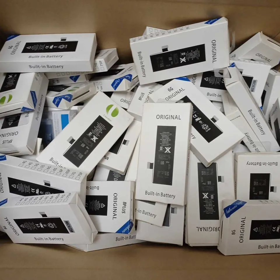 BOX OF APPROX 40 ASSORTED BATTERIES FOR VARIOUS MODELS