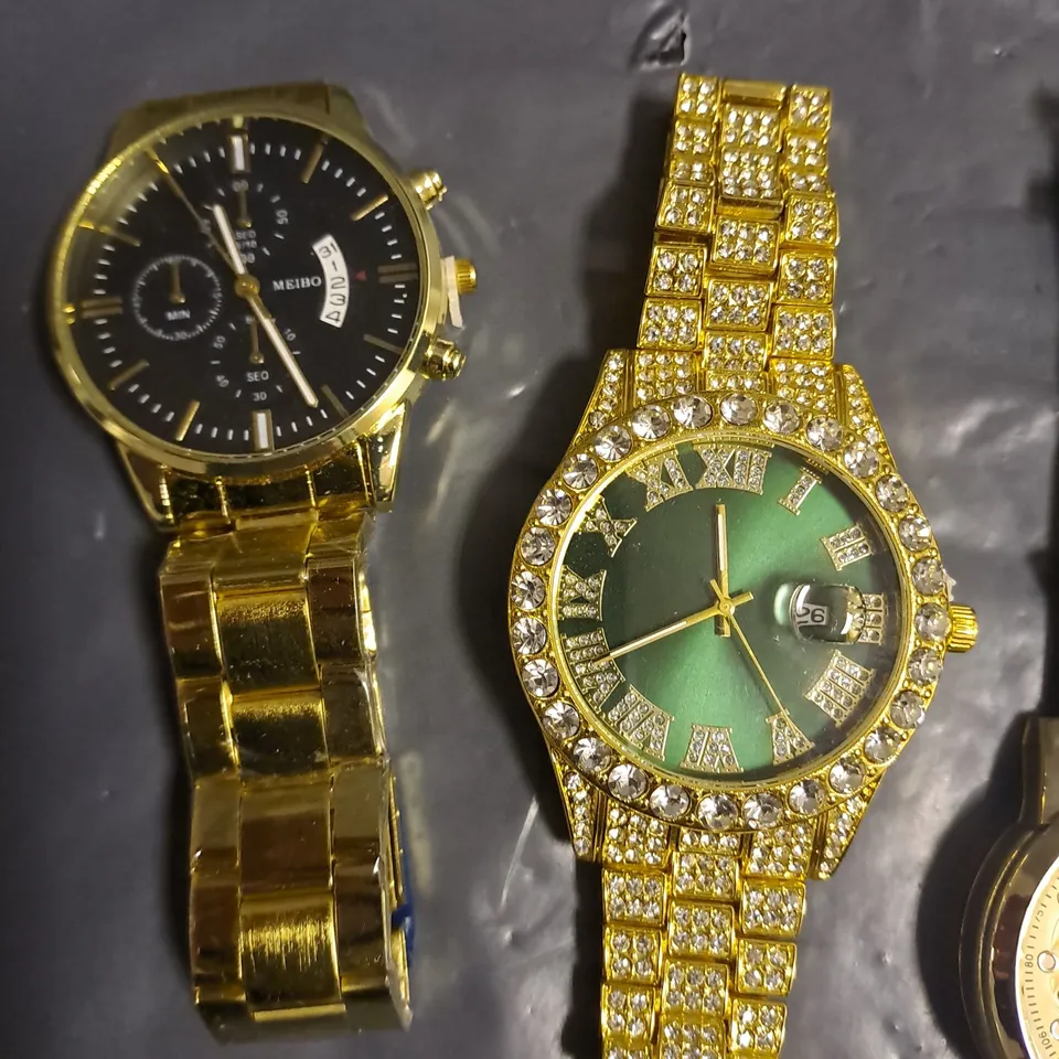 LOT OF 6 ASSORTED FASHION WATCHES