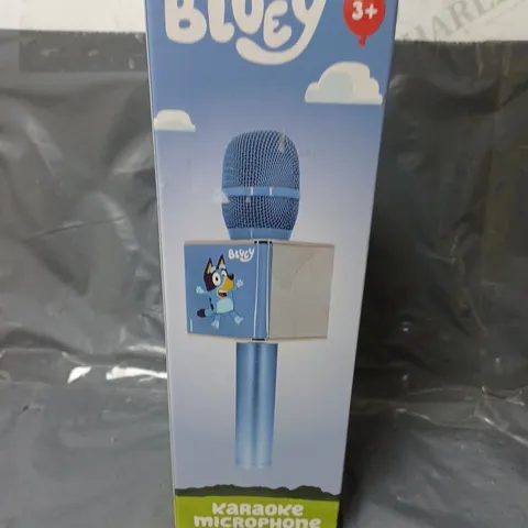 BLUEY KARAOKE WIRELESS MICROPHONE AND SPEAKER