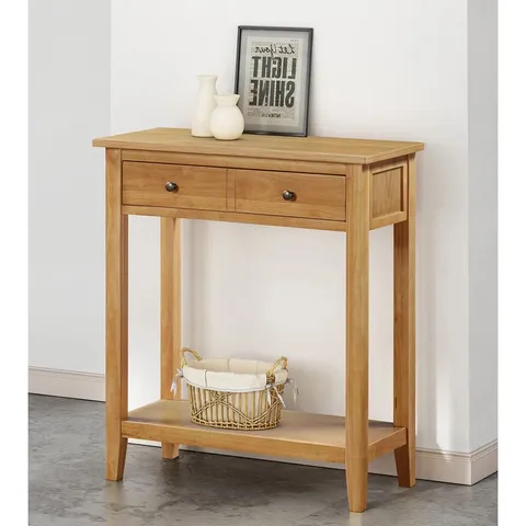 BOXED CASUARINA 70cm CONSOLE TABLE (1 BOX)