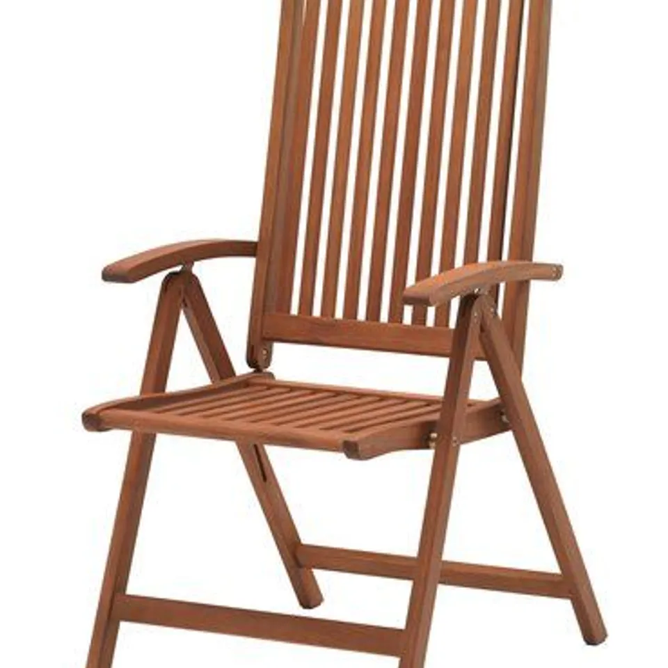 BOXED AFRIN FOLDING GARDEN CHAIR  (SET OF 2)