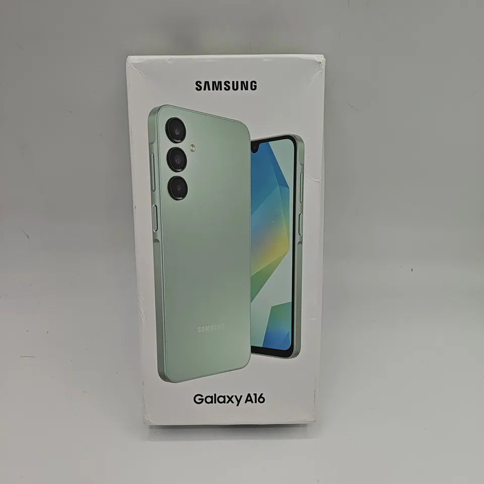 BOXED SAMSUNG GALAXY A16 4/128GB IN LIGHT GREEN - SM-A165F