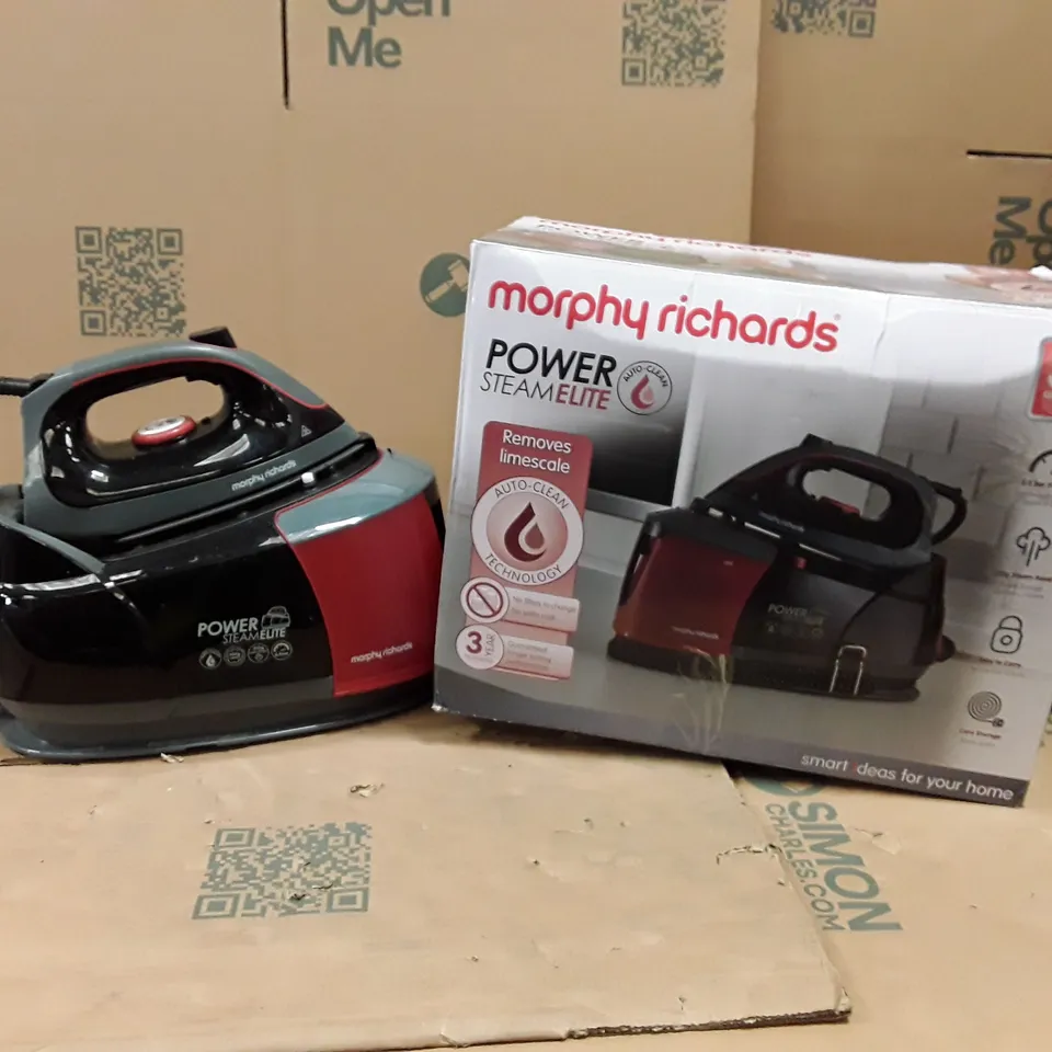 BOXED MORPHY RICHARDS POWER STEAM ELITE IRON 332013