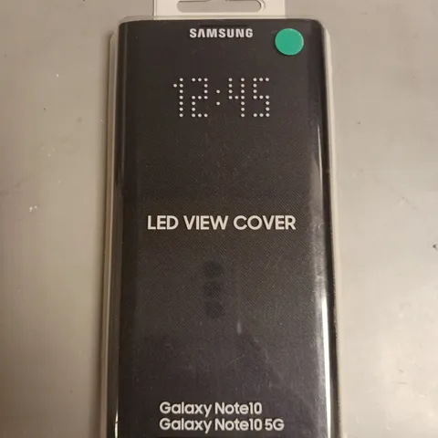 BOXED SAMSUNG GALAXY NOTE 10 LED VIEW COVER