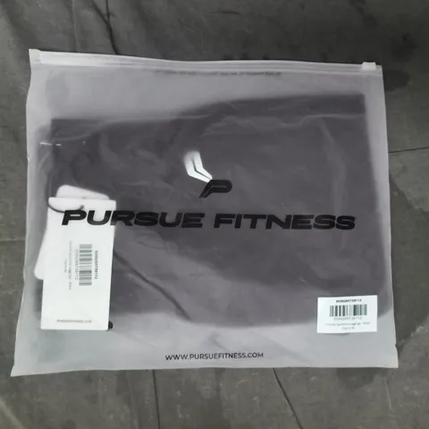 PURSUE FITNESS MARBLE SEAMLESS LEGGINGS IN BLACK CHERRY SIZE MEDIUM