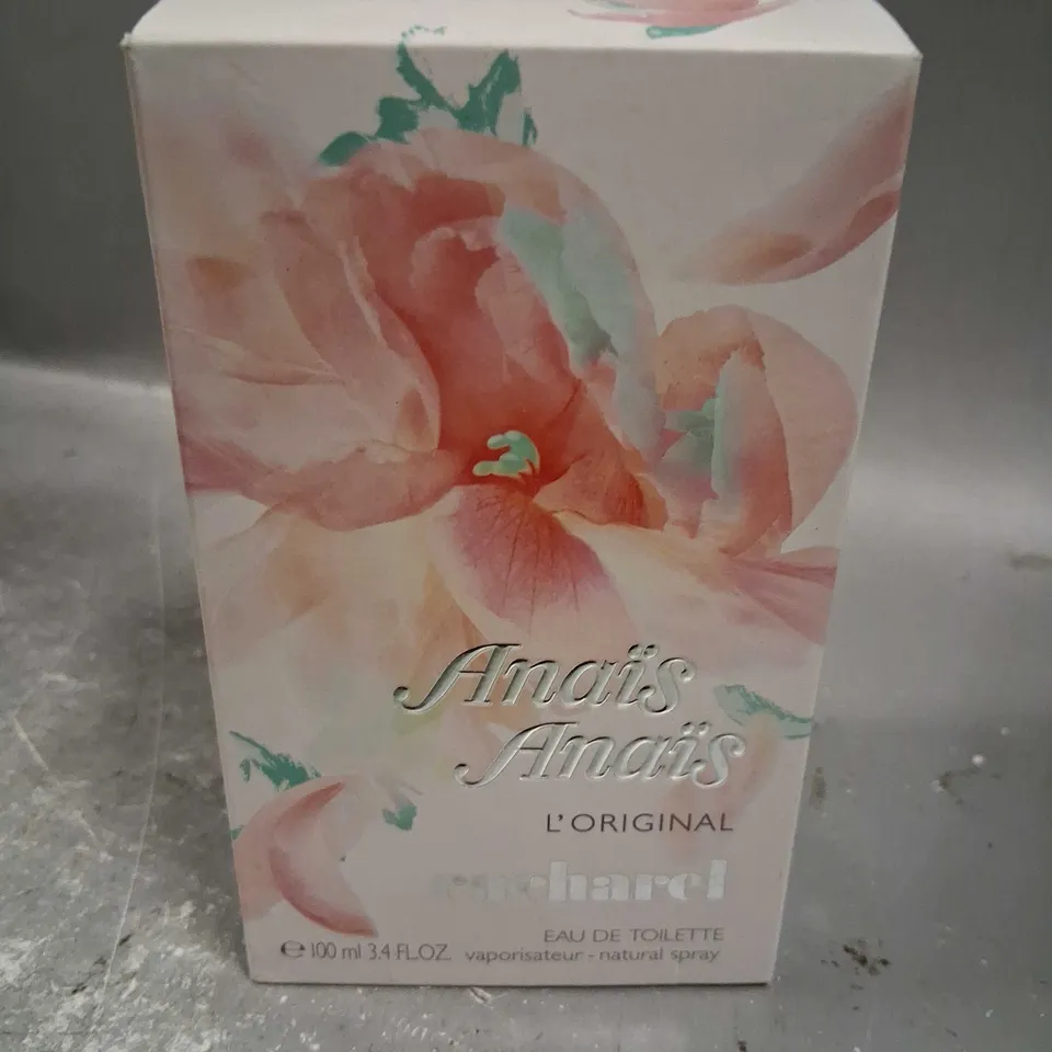 BOXED ANAIS ANAIS L'ORIGINAL EACHAREL EAU DE TOILETTE 100ML