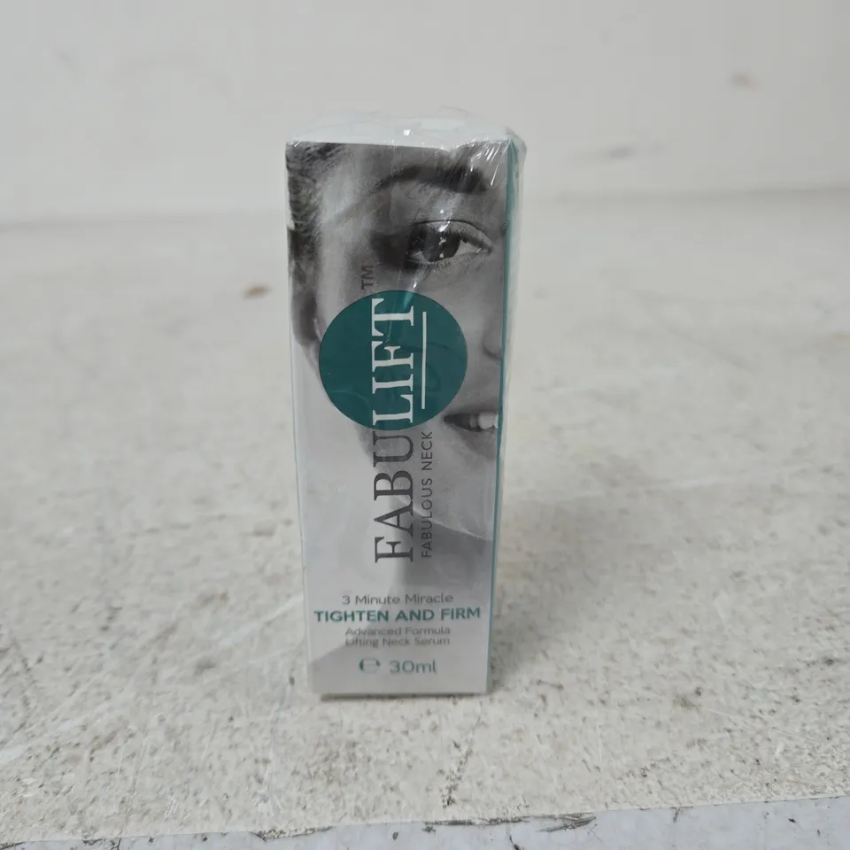 FABULIFT 3 MINUTE MIRACLE NECK SERUM – 30ML, BOXED