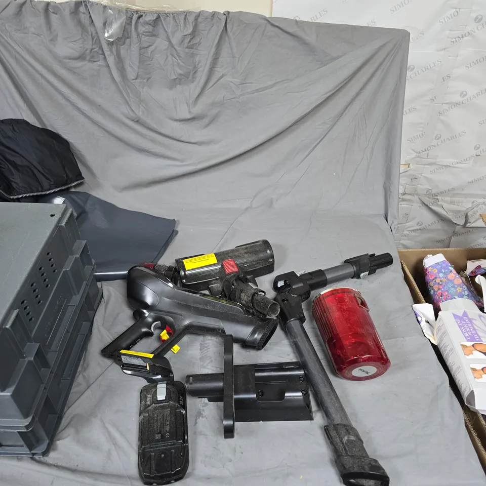 TEFAL X FORCE FLEX HANDHELD VACUUM CLEANER WITH ATTACHMENTS – RED & BLACK 