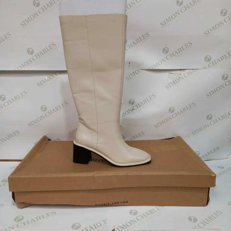 RIVER ISLAND TABLE BOOTS - UK 6 