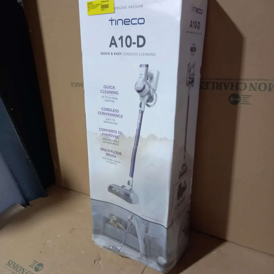TINECO A10 DASH CORDLESS STICK VACUUM