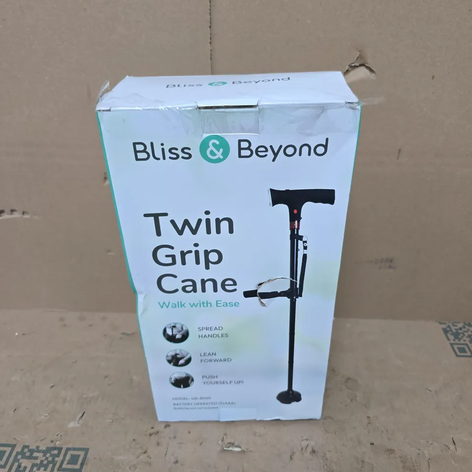 BOXED BLISS & BEYOND TWIN GRIP CANE