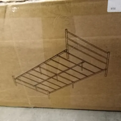 BOXED PRIMO DOUBLE FROSTED BED FRAME (1 BOX)