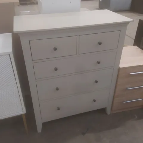 DESIGNER LYNTON 5 DRAWER CHEST 