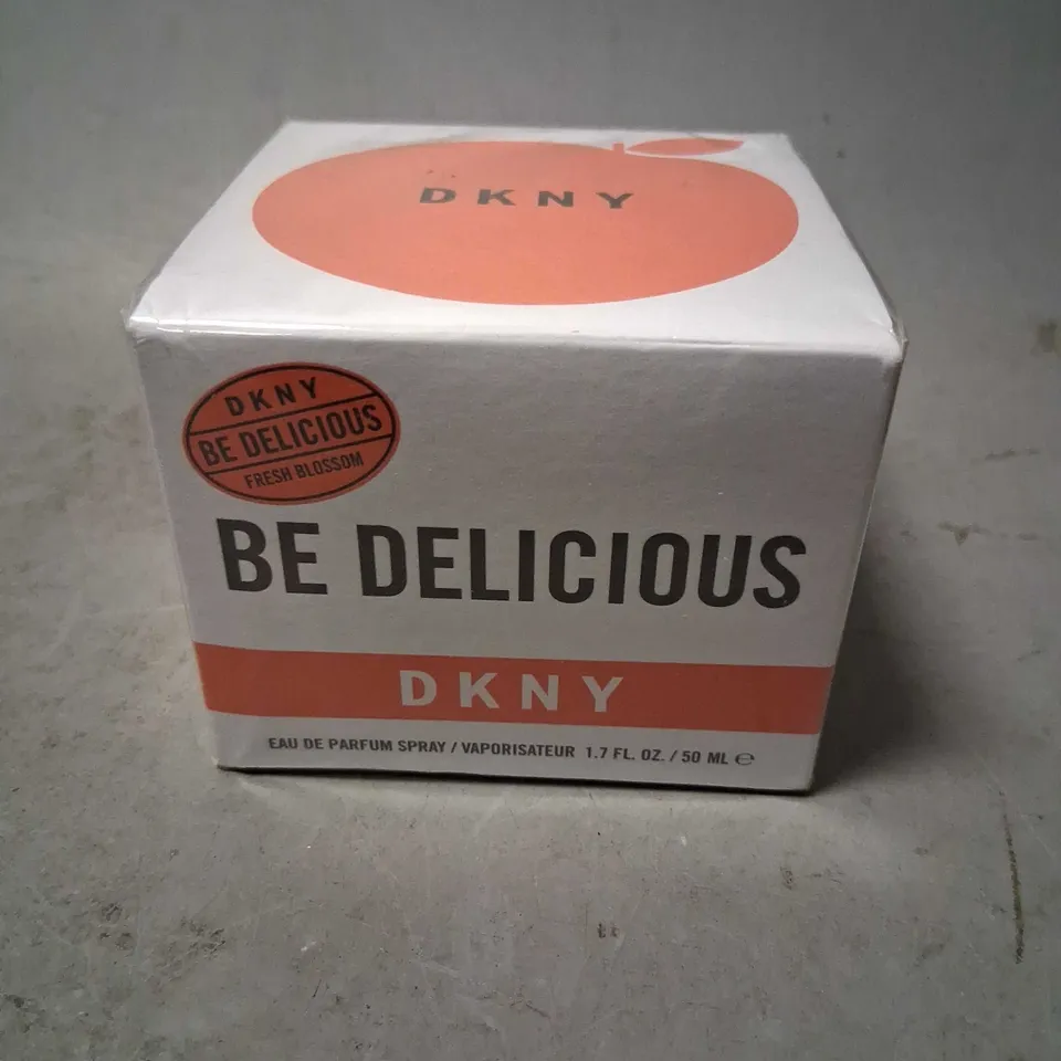 BOXED AND SEALED BE DELICIOUS DKNY EAU DE PARFUM 50ML