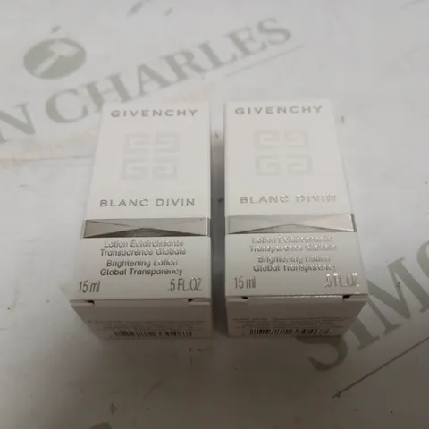 10 X GIVENCHY BRIGHTENING LOTIONS 