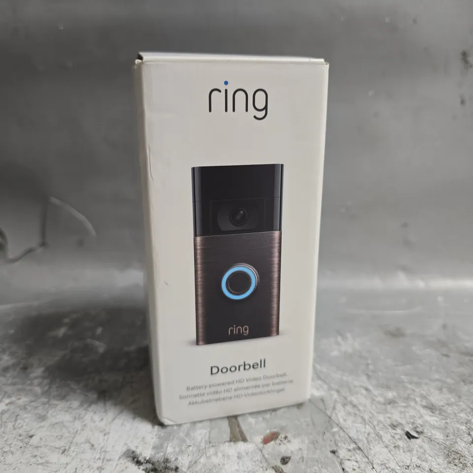 BOXED RING DOORBELL (2ND GEN) 