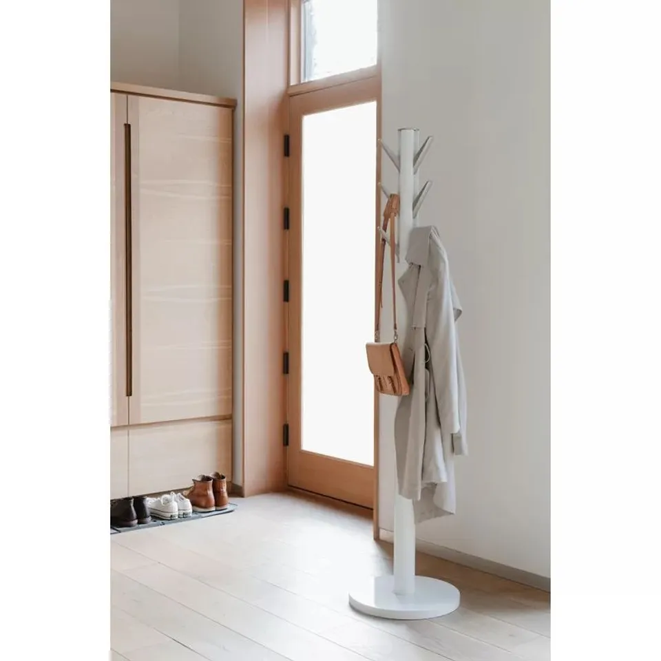 BOXED UMBRA FLAPPER COAT RACK - WHITE (1 BOX)
