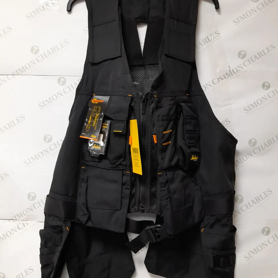 SNICKERS WORKWEAR ALL ROUND TOOL VEST BLACK SIZE XXL