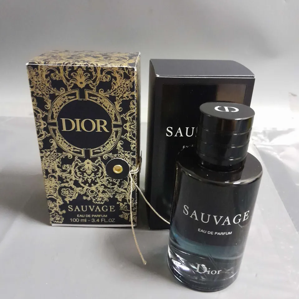 BOXED AND SEALED DIOR SAUVAGE EAU DE PARFUM 100ML