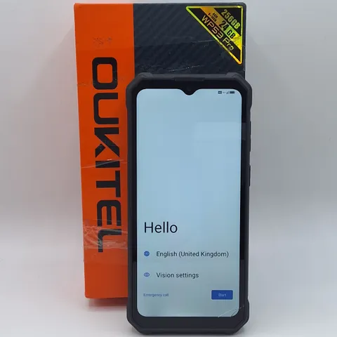 OUKITEL WP53 PRO 8+16GB DIGITAL MOBILE PHONE IN BLACK 