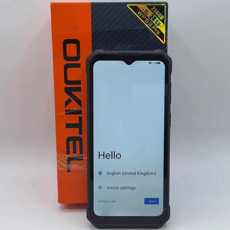 OUKITEL WP53 PRO 8+16GB DIGITAL MOBILE PHONE IN BLACK 