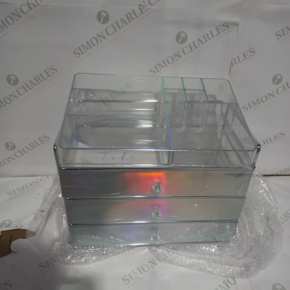 TILI FRAMED ACRYLIC STORAGE DRAWER SET