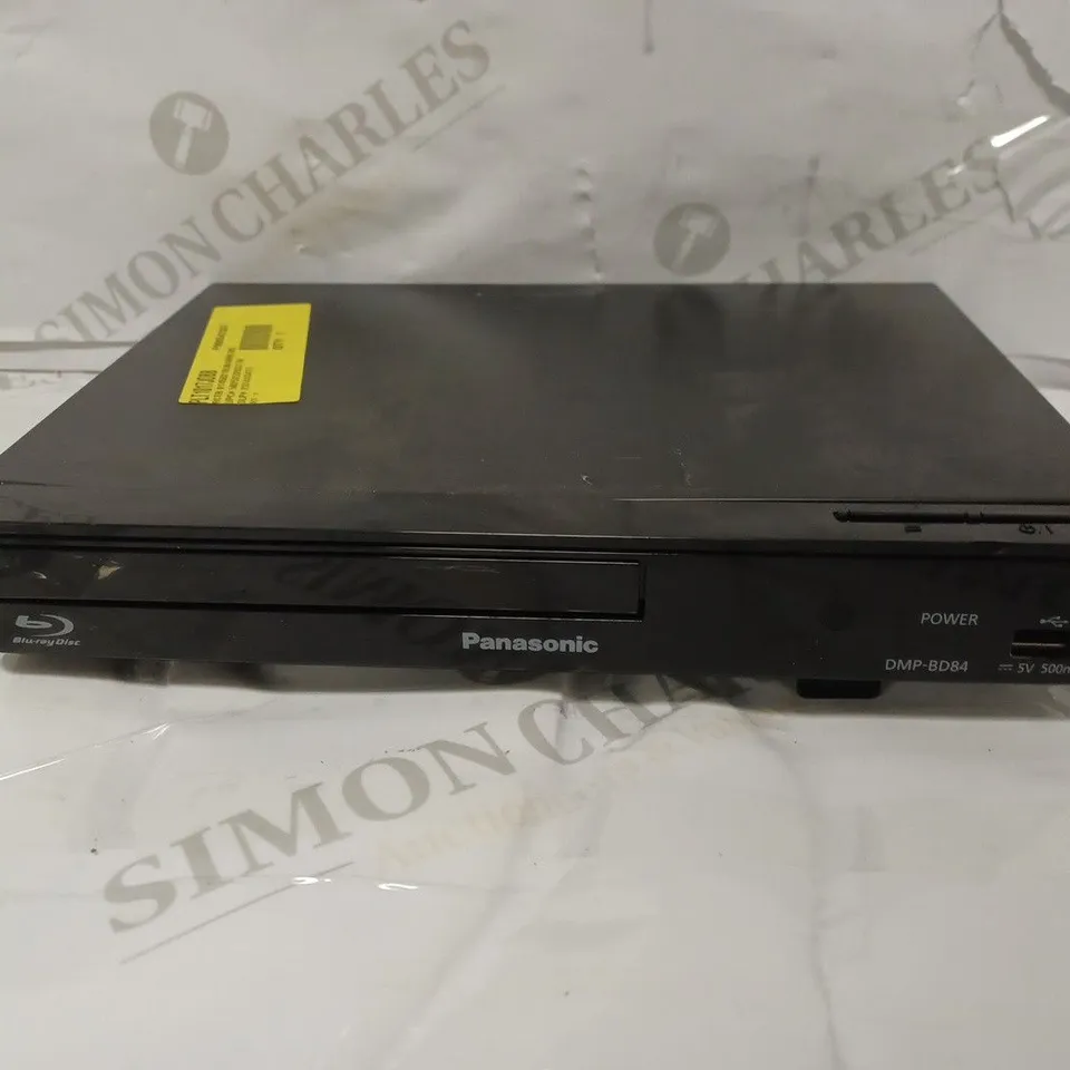 PANASONIC DMP-BD84 BLU-RAY DISC PLAYER