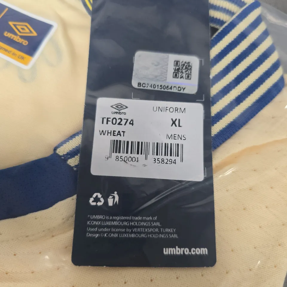MKE ANKARAGUCU AWAY 23/24 MEN'S FOOTBALL SHIRT – UMBRO, XL