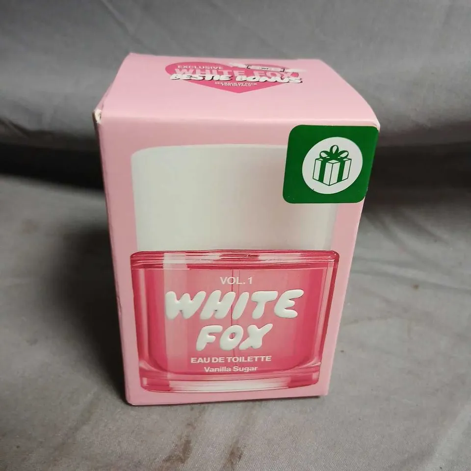 BOXED WHITE FOX VOL.1 EAU DE TOILETTE VANILLA SUGAR 50ML