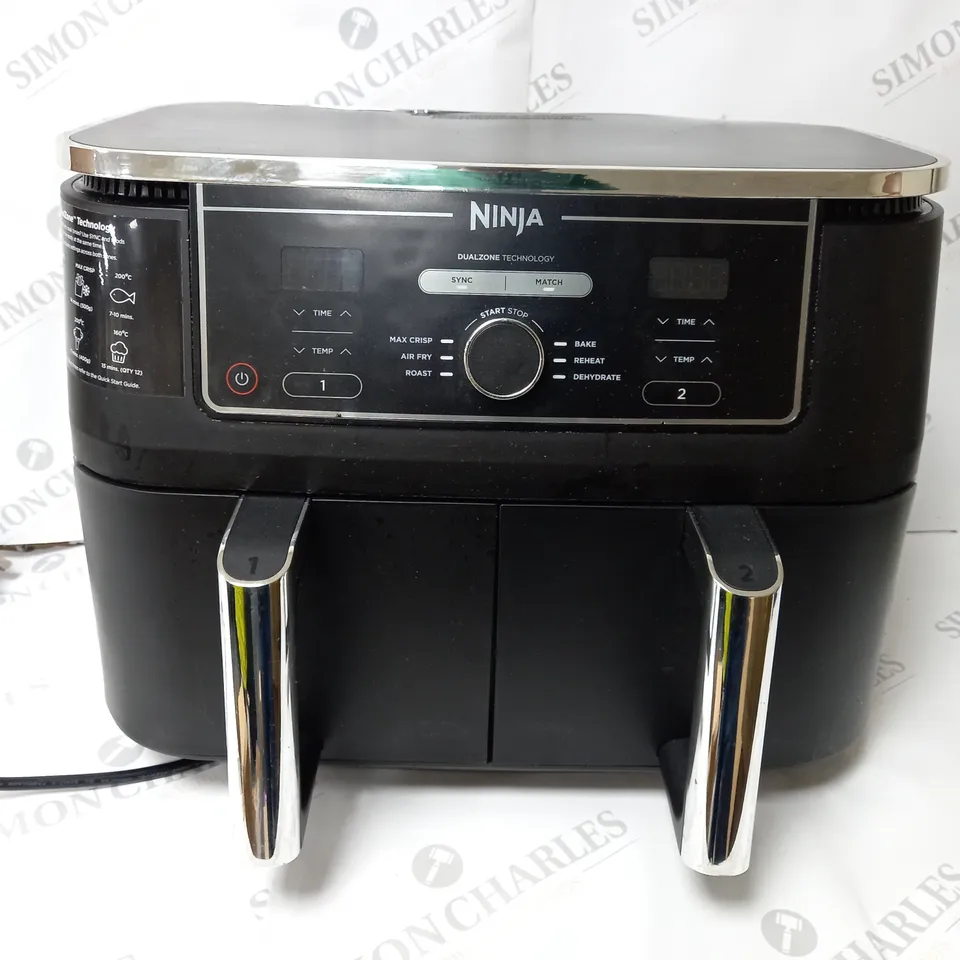 BOXED NINJA FOODI MAX DUAL ZONE 9.5 LITRE AIR FRYER 