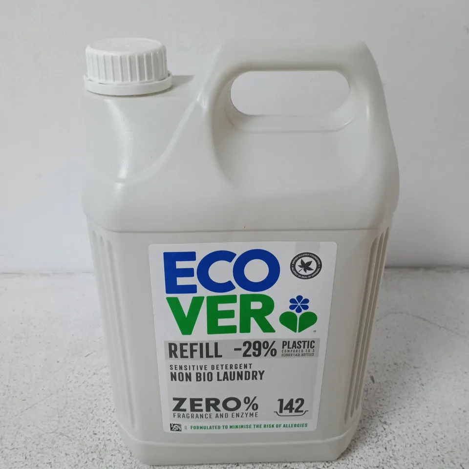ECOVER NON-BIO LAUNDRY DETERGENT REFILL BOTTLE (5L)