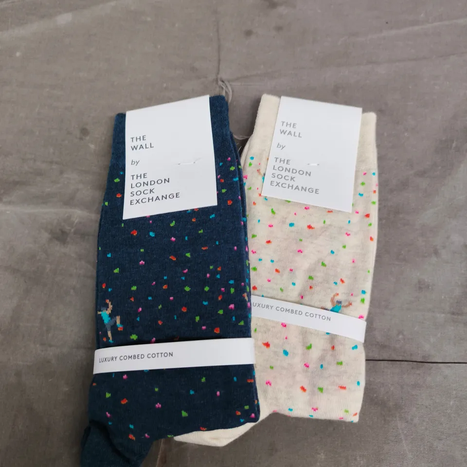 THE LONDON SOCK EXCHANGE SOCK TWIN PACK 