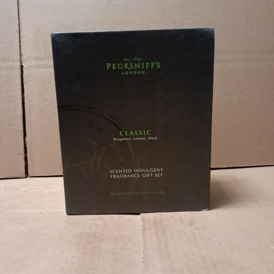 PECKSNIFFS LONDON CLASSIC SCENTED INDULGENT FRAGRANCE GIFT SET