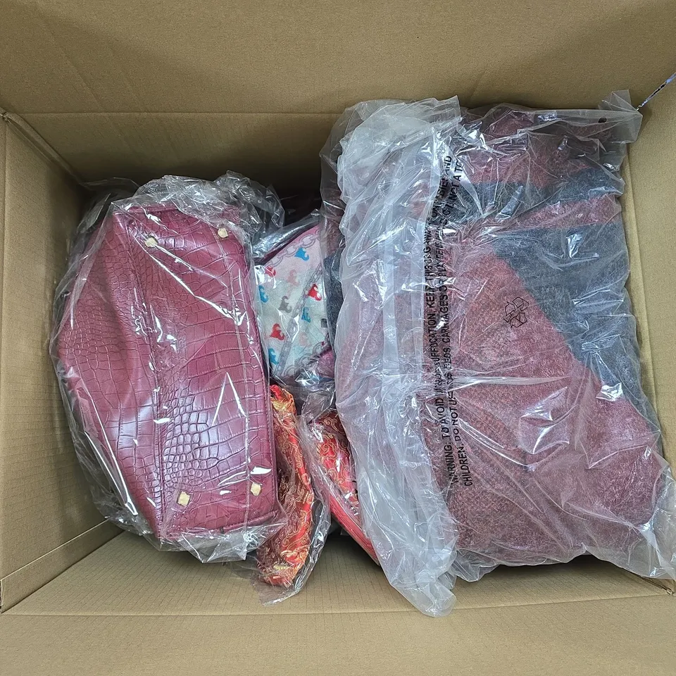 LARGE QUANTITY OF ASSORTED ITEMS TO INCLUDE NUTRIFRESH COOL TOUCH BOWL, MODEL CARS, FUR EAR MUFFS, ETC - COLLECTION ONLY