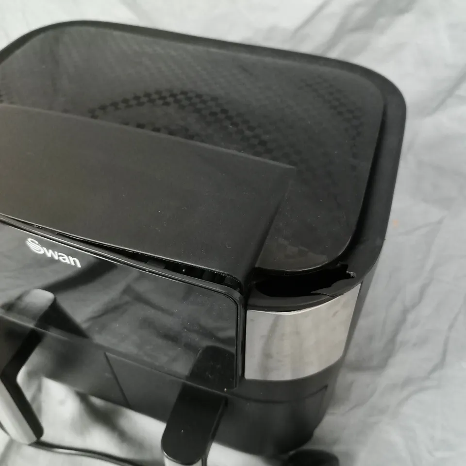 SWAN 7.6L DUAL AIR FRYER – BLACK