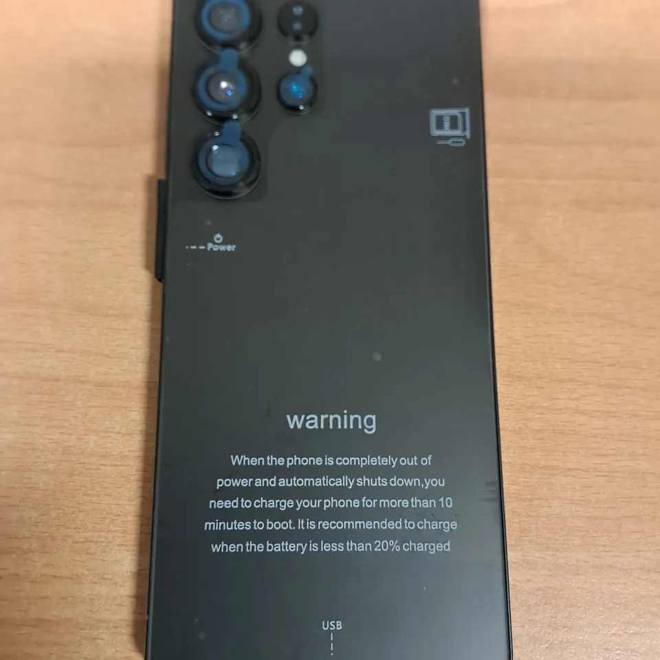 BOXED ALPS S25 ULTRA 16GB MOBILE PHONE IN BLACK